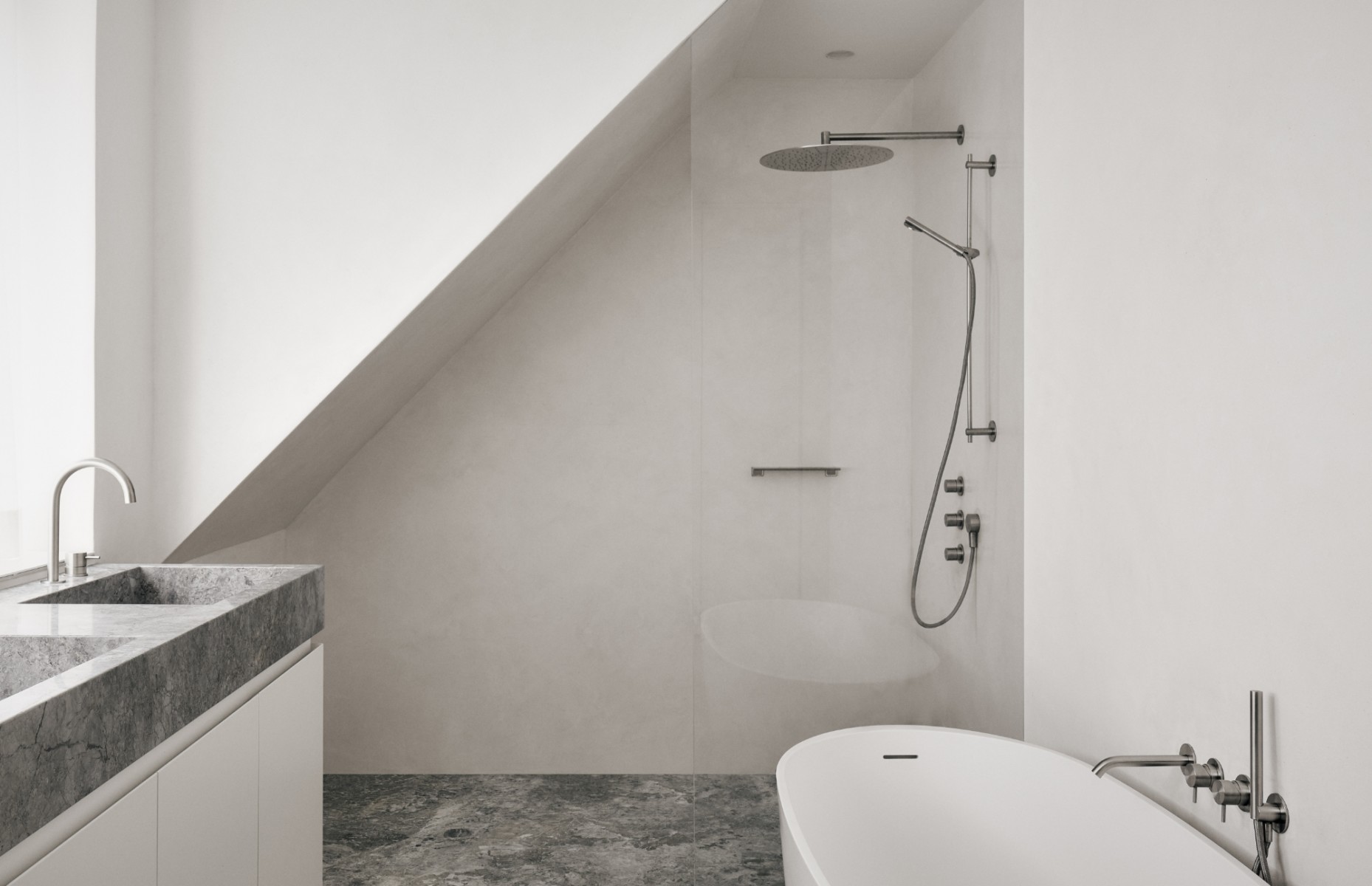 Rainfinity de Hansgrohe : un design futuriste dans la douche